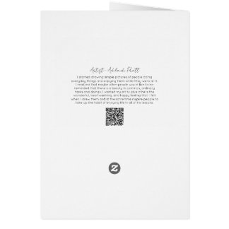 Cartões de agradecimentos de corte para queda