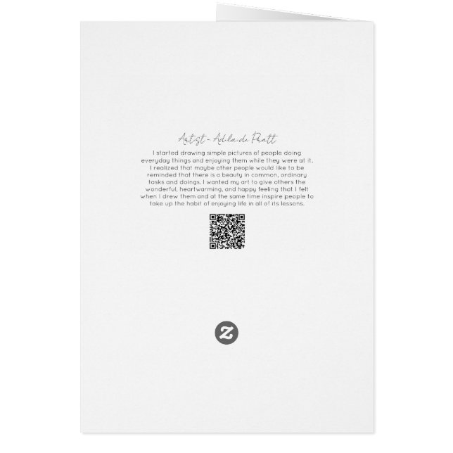 Cartões de agradecimentos de corte para queda (Verso)