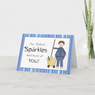 Cartões de agradecimentos de custódia da escola ma