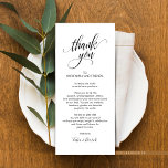 Cartões de agradecimentos de Definição de Local de<br><div class="desc">Compartilhe o amor e mostre seu apreço aos seus convidados,  quando eles sentarem em seu assento e lerem esse obrigado encantador personalizado que você coloca no cartão. É uma maneira maravilhosa de acabar com a sua celebração especial de dia!</div>