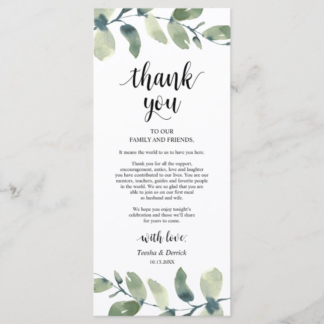 Cartões de agradecimentos de Definição de Lugar Eu (Frente)