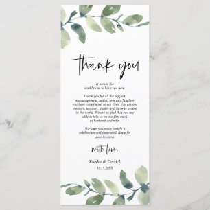 Cartões de agradecimentos de Definição de Lugar Eu