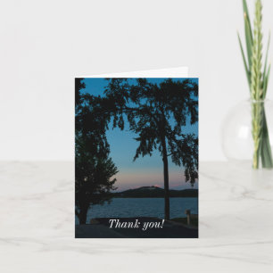 Cartões de agradecimentos de Disco mesa Rock