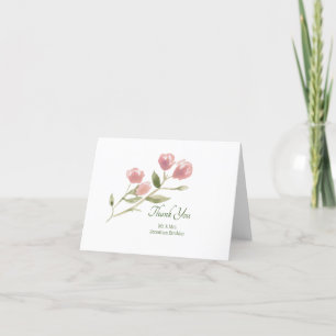 Cartões de agradecimentos de Dobragem Personalizad