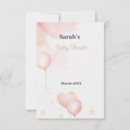 Cartões de agradecimentos de Elefante Rosa