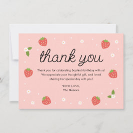 Cartões de agradecimentos de Festa de aniversário 