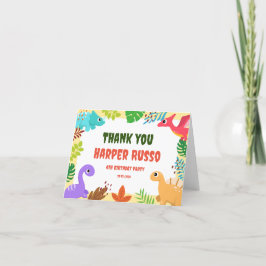 Cartões de agradecimentos de Festa de aniversário