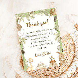 Cartões de agradecimentos de Festa de aniversário 