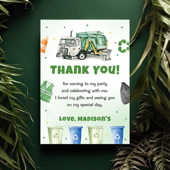 Cartões de agradecimentos de Festa de aniversário  (Criador carregado)