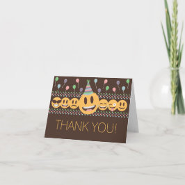 Cartões de agradecimentos de Festa de aniversário