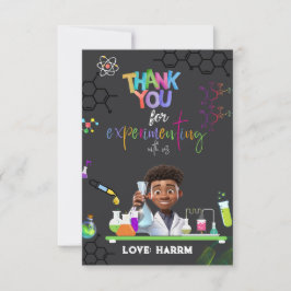 Cartões de agradecimentos de Festa de aniversário