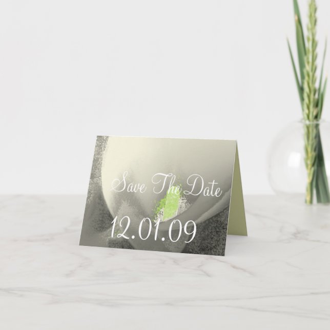 Cartões de agradecimentos de Flor Calla Lily (Frente)