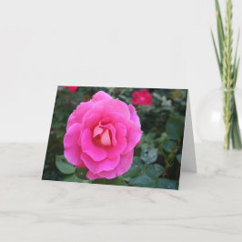 Cartões de agradecimentos de Flor Rosa
