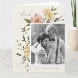 Cartões de agradecimentos de Florais Selvagens