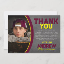 Cartões de agradecimentos de Formando de quadro ne