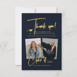 Cartões de agradecimentos de FORMANDO de Script Do