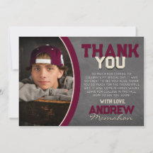 Cartões de agradecimentos de Formando para Bordo B