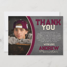 Cartões de agradecimentos de Formando para Bordo B