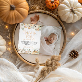 Cartões de agradecimentos de Foto de Aniversário d