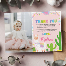 Cartões de agradecimentos de Foto de Aniversário d