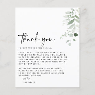 CARTÕES DE AGRADECIMENTOS de Foto de Casamento do