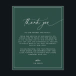 Cartões de agradecimentos de Foto do Casamento Eme<br><div class="desc">Este eterno,  romântico,  apresenta um roteiro moderno emparelhado com texto ousado. Por favor,  entre em contato comigo se precisar de ajuda com este design.</div>