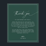 Cartões de agradecimentos de Foto do Casamento Eme<br><div class="desc">Este eterno,  romântico,  apresenta um roteiro moderno emparelhado com texto ousado. Por favor,  entre em contato comigo se precisar de ajuda com este design.</div>