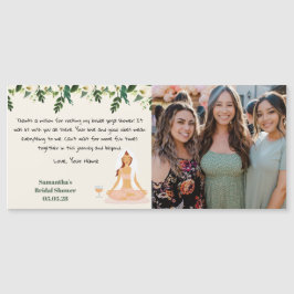 Cartões de agradecimentos de Foto do Chá de panela