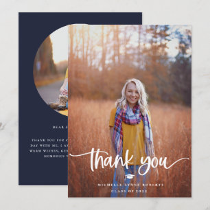 Cartões de agradecimentos de Foto Graduação 2