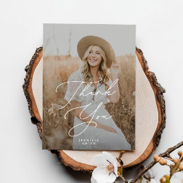 Cartões de agradecimentos de Foto para Graduação d