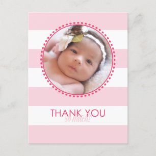 Cartões de agradecimentos de Fotografia da Baby Gi