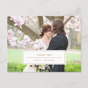 Cartões de agradecimentos de fotos