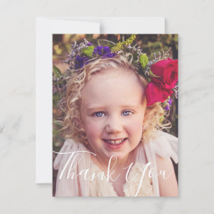 Cartões de agradecimentos de fotos