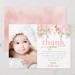 Cartões de agradecimentos de Fotos de Aniversári
