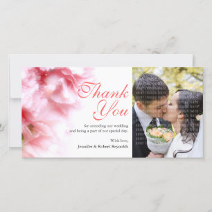Cartões de agradecimentos de Fotos Personalizadas