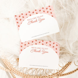 Cartões de agradecimentos de Garotas do primeiro a