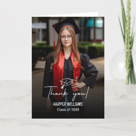 Cartões de agradecimentos de Graduação de Artsy Do