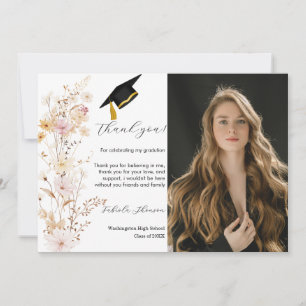 Cartões de agradecimentos de Graduação de Boho Wil