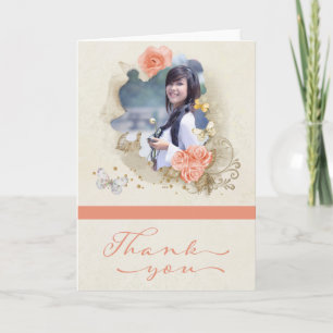 Cartões de agradecimentos de Graduação de Fotos