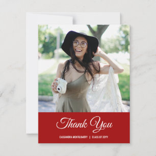 Cartões de agradecimentos de Graduação de Fotos Mi
