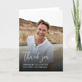 Cartões de agradecimentos de Graduação de Nota Sua