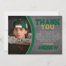 Cartões de agradecimentos de Graduação do Quadro d