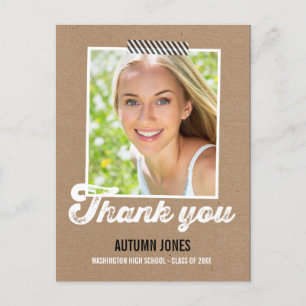Cartões de agradecimentos de Graduação em Fita