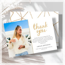 Cartões de agradecimentos de Graduação Geométrica 