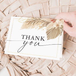 Cartões de agradecimentos de Grass Pampas