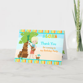 Cartões de agradecimentos de Hair Boy Llona da Alo