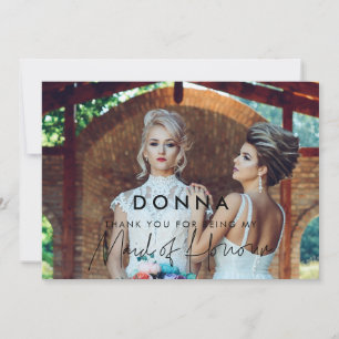 Cartões de agradecimentos de Madrinha de casamento