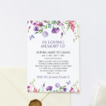 Cartões de agradecimentos de Memória de Simpatia d