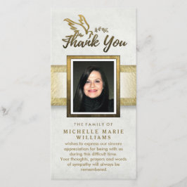Cartões de agradecimentos de Memorial Personalizad