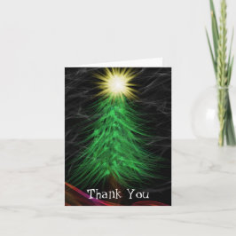 Cartões de agradecimentos de Natal Merry Art Moder